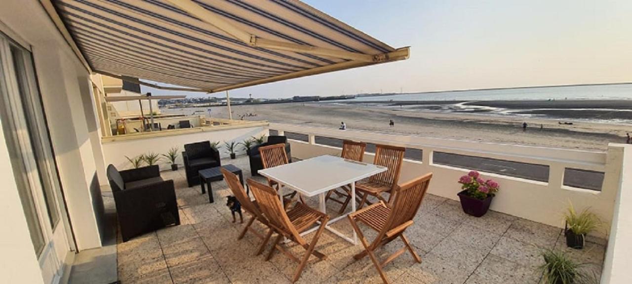 Superbe Appartement Avec Terasse Face A La Mer بولون-سور-مير المظهر الخارجي الصورة